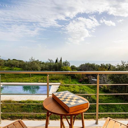 Villa Eleni - Private Pool Bliss Near Kardamili Proástion Eksteriør billede