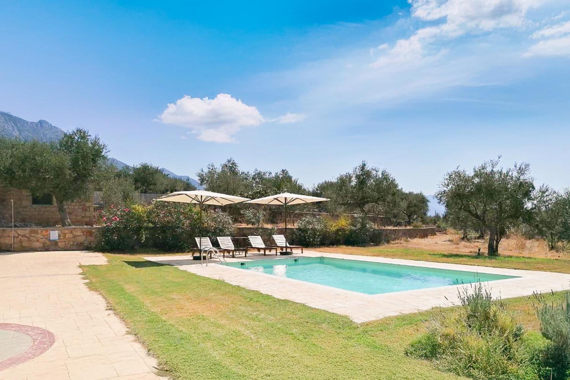 Villa Eleni - Private Pool Bliss Near Kardamili Proástion Eksteriør billede